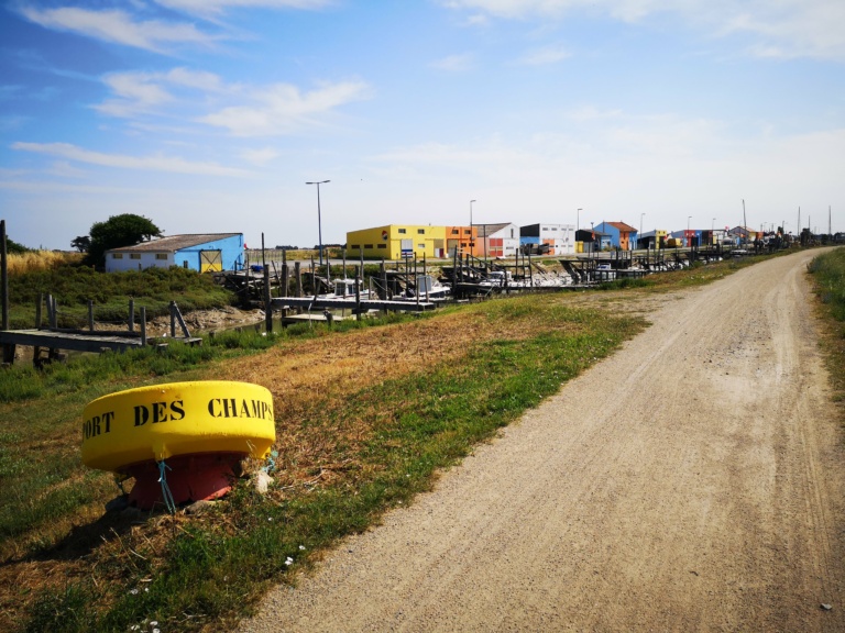 port des champs authentique à Bouin en Vendée