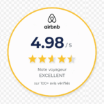 gite atypique noté 4.98/5 sur airbnb