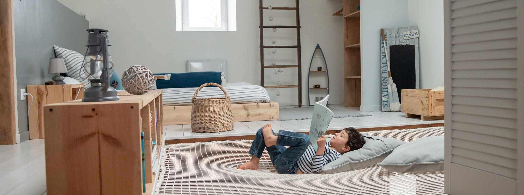 maison de vacances atypique avec filet d'habitation suspendu près de noimoutier